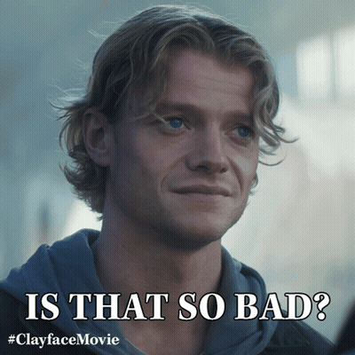 Man Saying Is That So Bad GIF