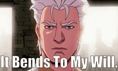 Man Saying It Bends To My Will GIF