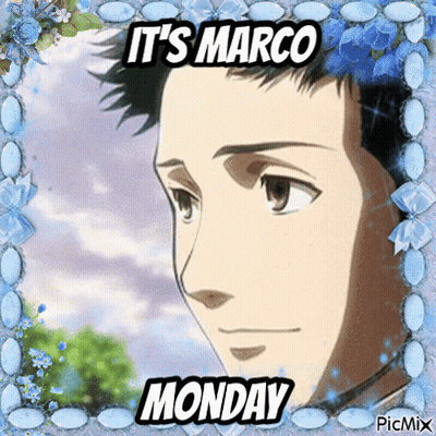 Man Saying It's Marco Monday GIF