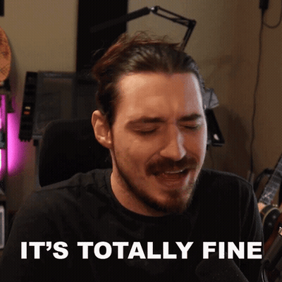 Man Saying It's Perfect In Darkness GIF