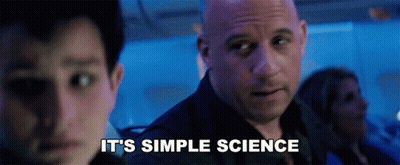 Man Saying It's Simple Science GIF