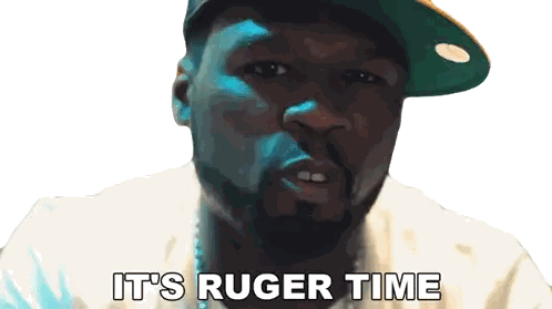 Man Saying Its Roger Time Sticker