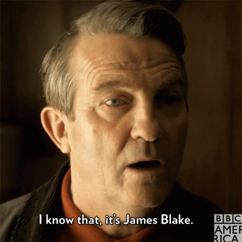 Man Saying James Blake In BBC Ad GIF