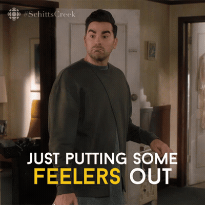 Man Saying Just Putting Some Feelers Out GIF