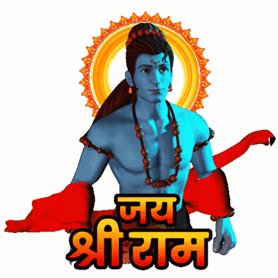 Man Saying जय श्री राम GIF