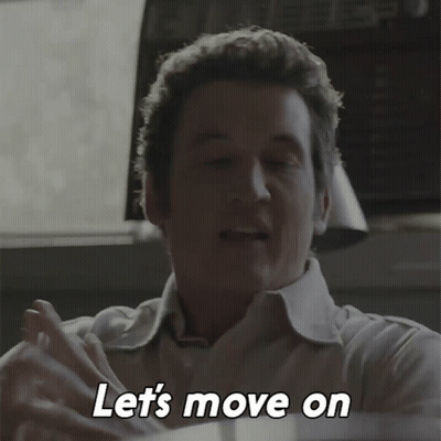 Man Saying Lets Move On GIF