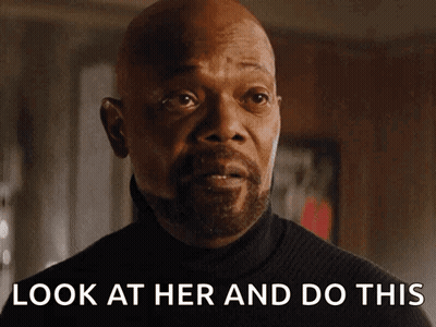 Man Saying Look At Her GIF
