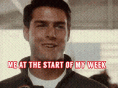Man Saying Me At Start Of My Week GIF