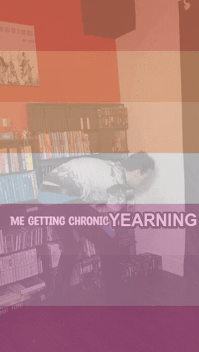 Man Saying Me Getting Chronic Yearning GIF