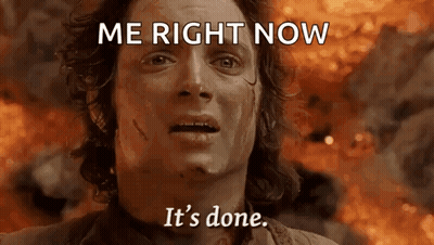 Man Saying Me Right Now It's Done GIF