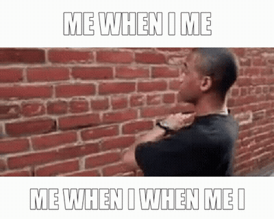 Man Saying Me When I Me GIF