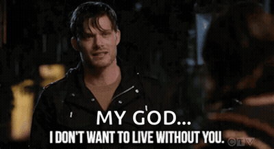 Man Saying My God I Don't Want To Live Without You GIF