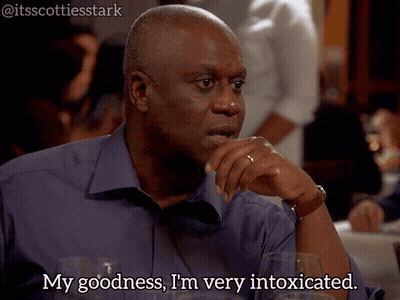 Man Saying My Goodness I'm Very Intoxicated GIF