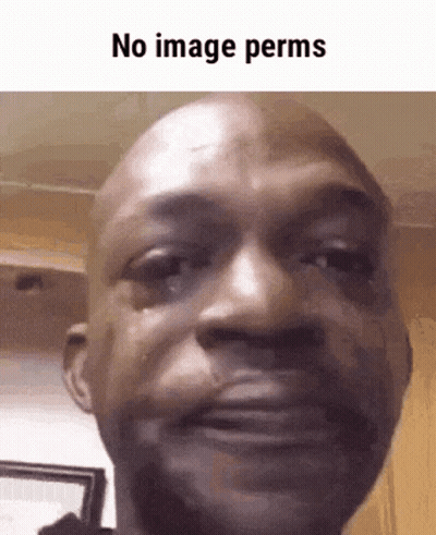 Man Saying No Image Permits GIF