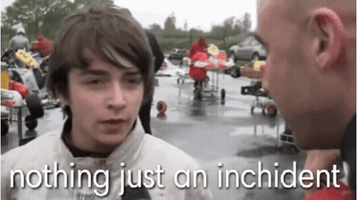 Man Saying Nothing Just An Incident GIF