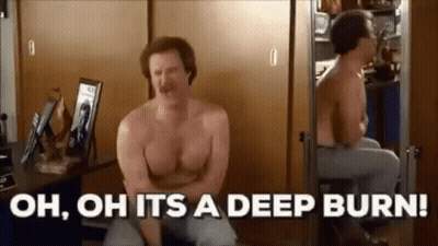 Man Saying Oh Deep Burn GIF