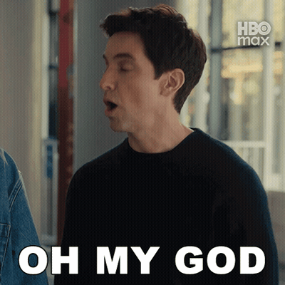 Man Saying Oh My God GIF