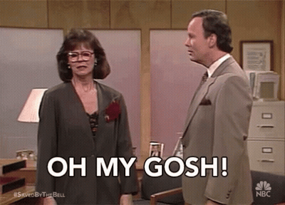 Man Saying Oh My Gosh Beside Woman GIF