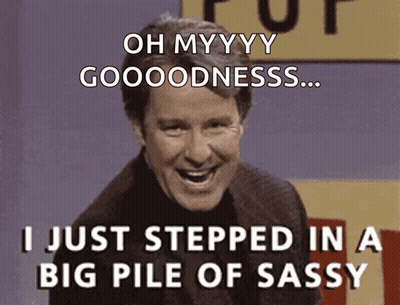 Man Saying Oh Myyy Goodness GIF