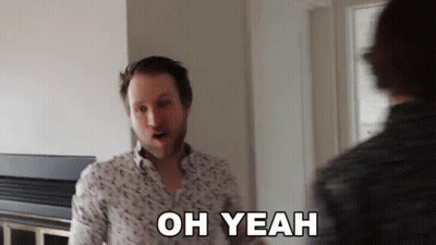 Man Saying Oh Yeah GIF