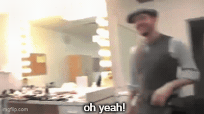 Man Saying Oh Yeah GIF