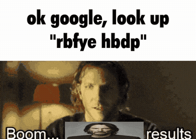 Man Saying Ok Google Look Up Rbfye Hbdp