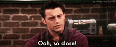 Man Saying Ooh So Close GIF