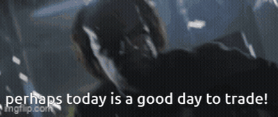 Man Saying Perhaps Today Is A Good Day To Trade GIF