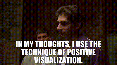 Man Saying Positive Visualization GIF