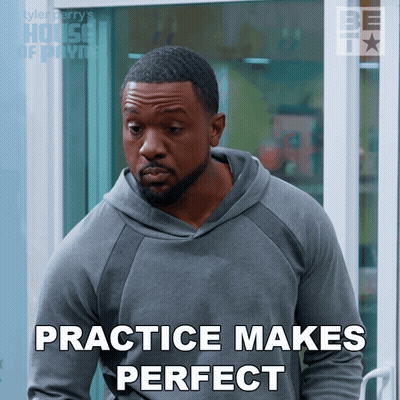 Man Saying Practice Makes Perfect House Of Payne Poster GIF