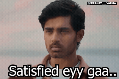 Man Saying Satisfied Ey Gaa GIF