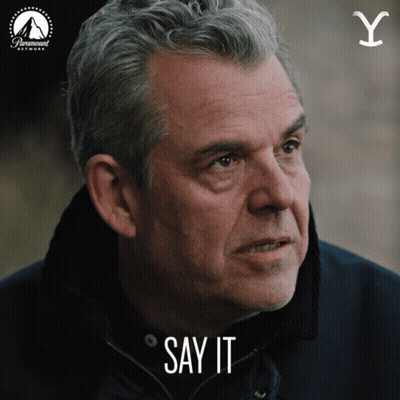 Man Saying Say It GIF