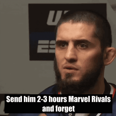 Man Saying Send Him 2-3 Hours Marvel Rivals And Forget GIF