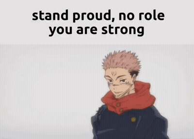 Man Saying Stand Proud No Role You Are Strong GIF