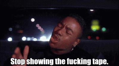 Man Saying Stop Showing The Fucking Tape In Car GIF