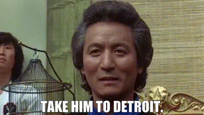 Man Saying Take Him To Detroit GIF