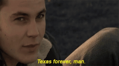 Man Saying Texas Forever GIF