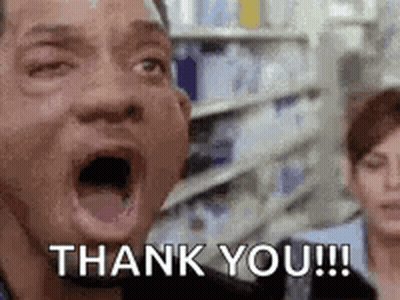 Man Saying Thank You To Woman GIF