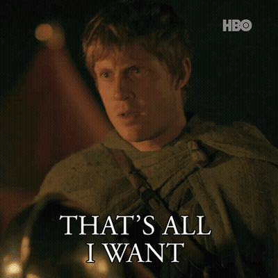 Man Saying That All I Want In HBO Ad GIF