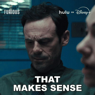 Man Saying That Makes Sense In Disney Ad GIF