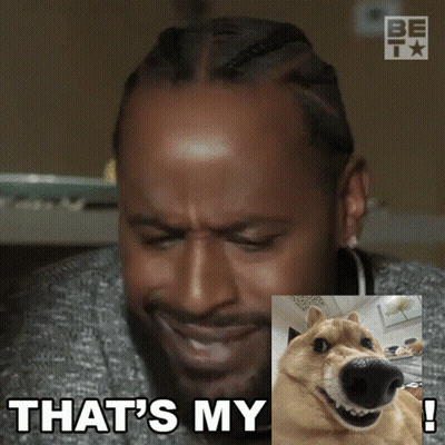 Man Saying That's My With Dog GIF