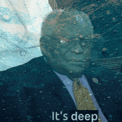 Man Saying That's Really Deep GIF