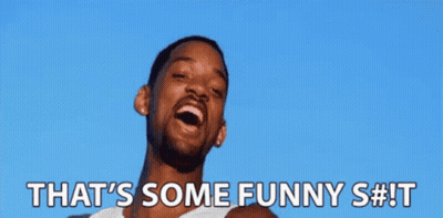 Man Saying That's Some Funny S # ! GIF