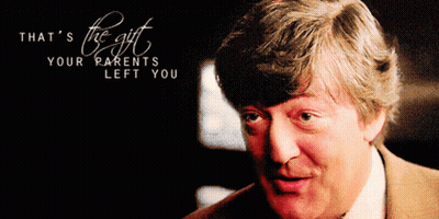 Man Saying That's The Gift Your Parents Left You GIF