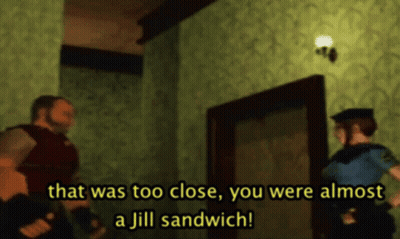 Man Saying That Was Too Close You Were Almost A Jill Sandwich GIF
