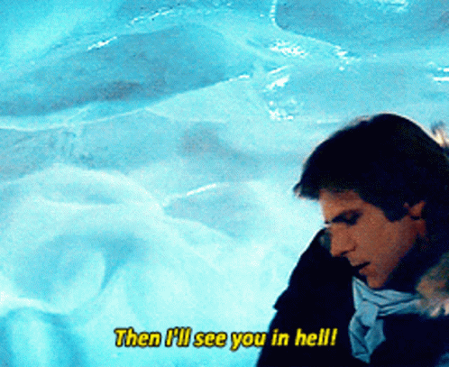 Man Saying Then I'll See You In Hell GIF