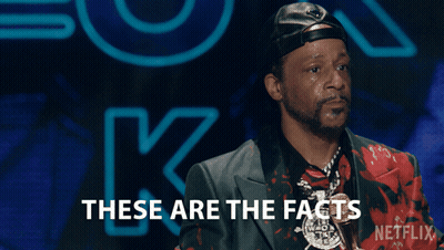 Man Saying These Are The Facts GIF