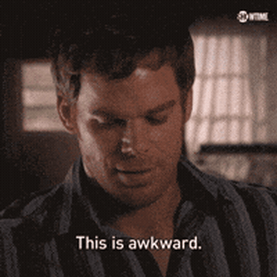 Man Saying This Is Awkward GIF