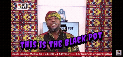 Man Saying This Is The Black Pot GIF