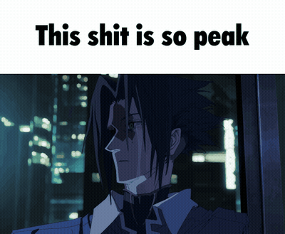 Man Saying This Shit Is So Peak GIF